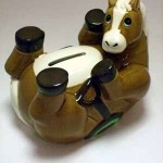 horse money box 14cms