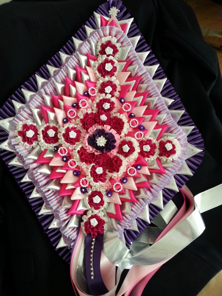 wow rosettes Huge 2foot point to point