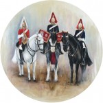 phuse in centre of rosettes ,by Diane Hennchen horse artistoto alternative text...